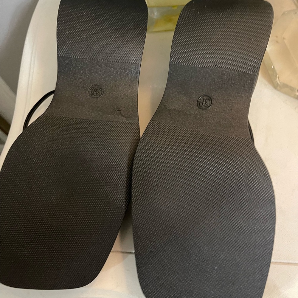 Wedge toe strap sandals - Picture 4 of 6